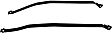 Fuel Tank Strap, 4 Cyl., 1.6L Engine, 31 in. Length of Strap 1 and Strap 2, Steel Material