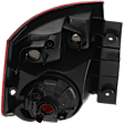 Passenger Side Tail Light, without Bulb, Halogen, Clear and Red Lens, SC Model, 4 Cyl., 2.4L Engine