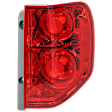 2005 Honda Pilot - Passenger Side Halogen Tail Light, Without bulb(s), OE Replacement