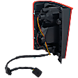 2011 Honda Pilot Touring - Passenger Side Halogen Tail Light, With bulb(s), 4-Door, Sport Utility, OE Replacement