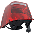 2011 Honda Pilot Touring - Passenger Side Halogen Tail Light, With bulb(s), 4-Door, Sport Utility, OE Replacement