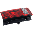 2011 Honda Pilot Touring - Passenger Side Halogen Tail Light, With bulb(s), 4-Door, Sport Utility, OE Replacement