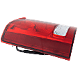 2015 Honda Pilot EX - Driver Side Halogen Tail Light, With bulb(s), 4-Door, OE Replacement, Sport Utility
