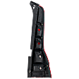Driver Side Tail Light, without Bulb, Halogen, Clear and Red Lens