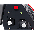 2009-2011 Honda Civic - Driver Side, Outer Tail Light, without Bulb, Halogen, Clear and Red Lens, Sedan