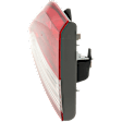 Driver Side, Inner Tail Light, with Bulb, Halogen, Clear and Red Lens