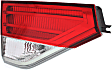 Driver Side, Inner Tail Light, with Bulb, LED, Clear and Red Lens, 6 Cyl., 3.5L Engine