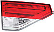 Driver Side, Inner Tail Light, with Bulb, LED, Clear and Red Lens, 6 Cyl., 3.5L Engine, CAPA Certified