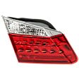 2013-2015 Honda Accord - Driver Side, Inner Tail Light, with Bulb, LED, Clear and Red Lens, Sedan, EX-L / Touring Models
