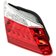 Driver Side, Inner Tail Light, with Bulb, LED, Clear and Red Lens, Sedan, EX-L / Touring Models