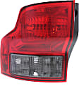 Passenger Side Tail Light, without Bulb, Halogen, Clear and Red Lens, EX/LX Models, 4 Cyl., 2.4L Engine