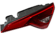Passenger Side, Inner Tail Light, with Bulb, Halogen, Clear and Red Lens, CAPA CERTIFIED