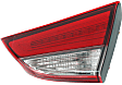 Passenger Side, Inner Tail Light, with Bulb, LED, Clear Lens