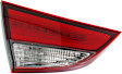 Driver Side, Inner Tail Light, with Bulb, LED, Clear Lens