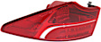 Passenger Side, Outer Tail Light, with Bulb, LED, Clear Lens