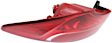 Passenger Side, Outer Tail Light, with Bulb, LED, Clear Lens