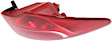 Driver Side, Outer Tail Light, with Bulb, LED, Clear Lens
