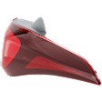 Passenger Side, Outer Tail Light, with Bulb, Halogen, Clear and Red Lens, Coupe/Sedan, Korea Built Vehicle Models