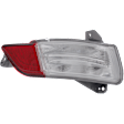 Passenger Side Back Up Light, with Bulb, Halogen, 6 Cyl., 3.5L Engine