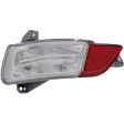 Driver Side Back Up Light, with Bulb, Halogen, 6 Cyl., 3.5L Engine, CAPA Certified