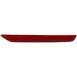 Rear, Passenger Side Bumper Reflector