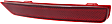 Rear, Passenger Side Bumper Reflector