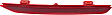 Rear, Passenger Side Bumper Reflector