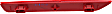 Rear, Passenger Side Bumper Reflector