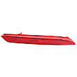 Rear, Passenger Side Bumper Reflector