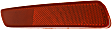 Rear, Driver Side Bumper Reflector