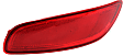 Rear, Passenger Side Bumper Reflector