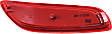 Rear, Passenger Side Bumper Reflector