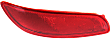 Rear, Driver Side Bumper Reflector