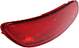 Rear, Driver Side Bumper Reflector