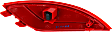 Rear, Passenger Side Bumper Reflector