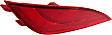 Rear, Driver Side Bumper Reflector