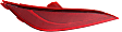 Rear, Driver Side Bumper Reflector