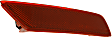 Rear, Passenger Side Bumper Reflector, CAPA Certified