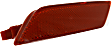 Rear, Driver Side Bumper Reflector