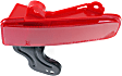 Rear, Passenger Side Bumper Reflector, CAPA Certified