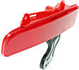 Rear, Driver Side Bumper Reflector