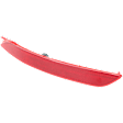 Rear, Driver Side Bumper Reflector