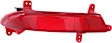 2014 Hyundai Santa Fe - Rear, Driver Side Bumper Reflector