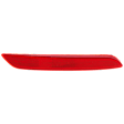 Rear, Passenger Side Bumper Reflector, CAPA Certified