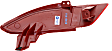 Rear, Passenger Side Bumper Reflector