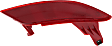 Rear, Passenger Side Bumper Reflector, CAPA Certified