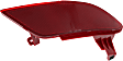 Rear, Passenger Side Bumper Reflector, CAPA Certified