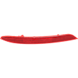 2016-2017 Honda Accord - Rear, Passenger Side Bumper Reflector