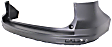 Rear, Upper Primed Bumper Cover, 4 Cyl., 2.4L Engine, With Reflector Holes