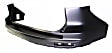 Rear, Upper Primed Bumper Cover, 4 Cyl., 2.4L Engine, With Reflector Holes, CAPA Certified
